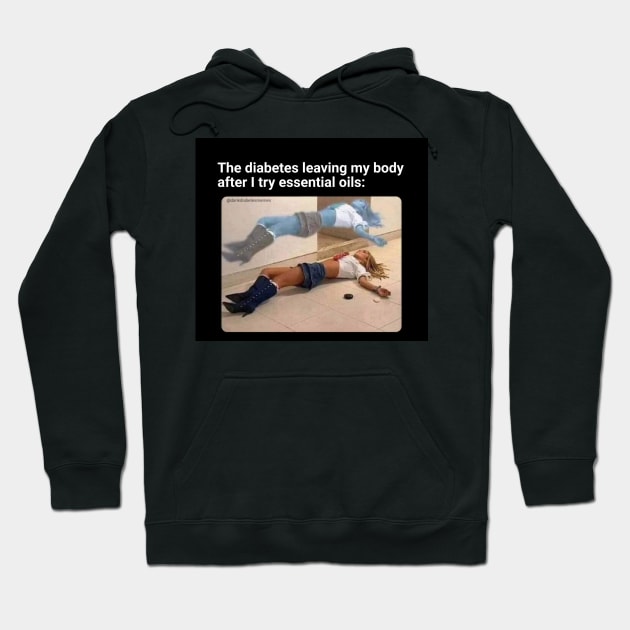 Diabetes Meme Hoodie by CatGirl101